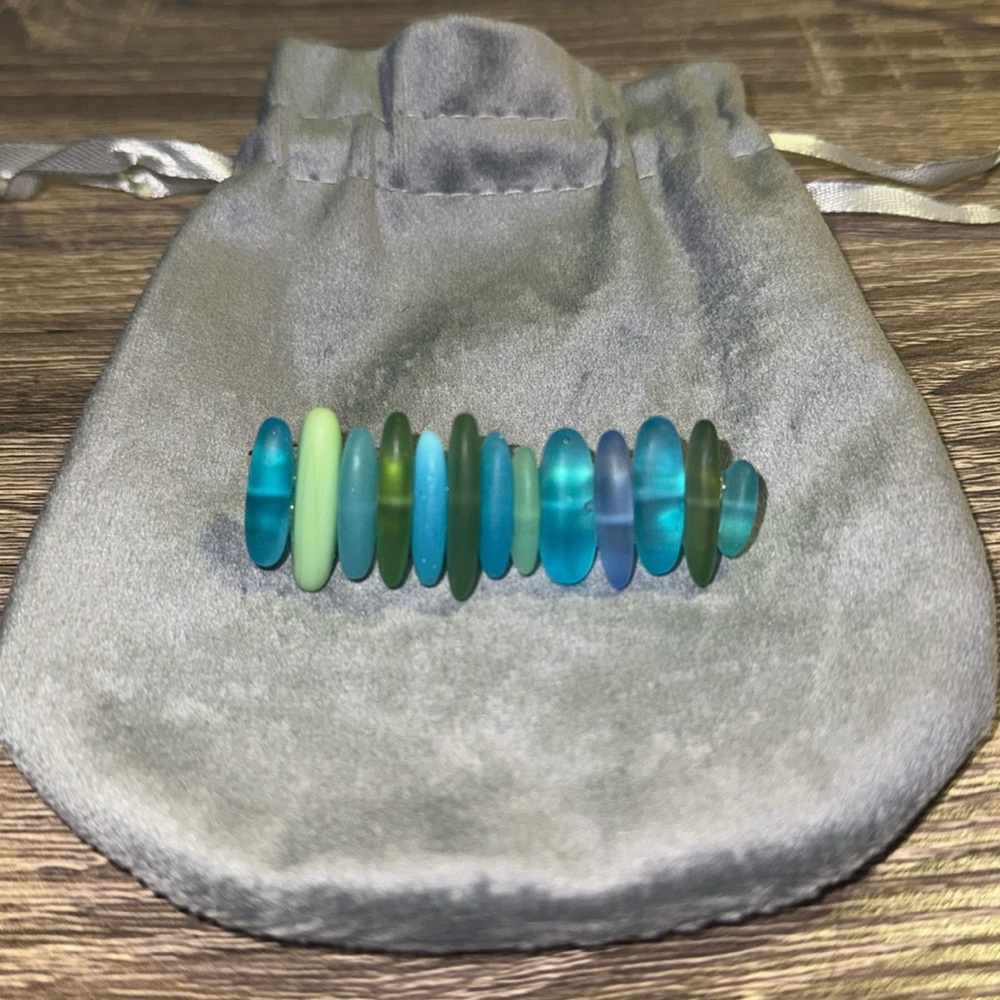 NEW Sea Glass Barrette Clip